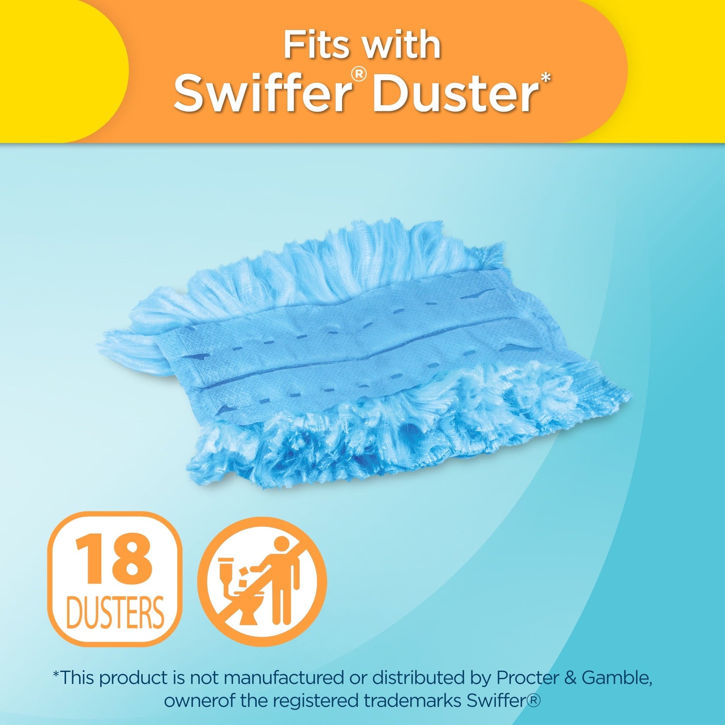 Versatile Great Value Duster Refills, 18 count