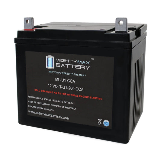 Classic ML-U1 12V 200CCA Battery for Exmark Lazer Z D 72 Lawn Tractor Mower