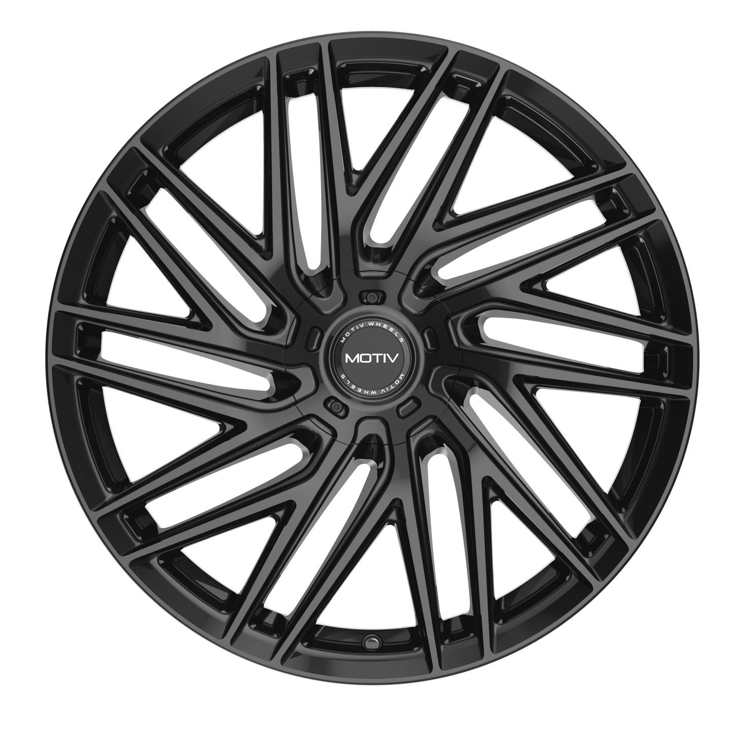 Classic Motiv 20x8.5 5X108 429B Align Black Wheel Rim