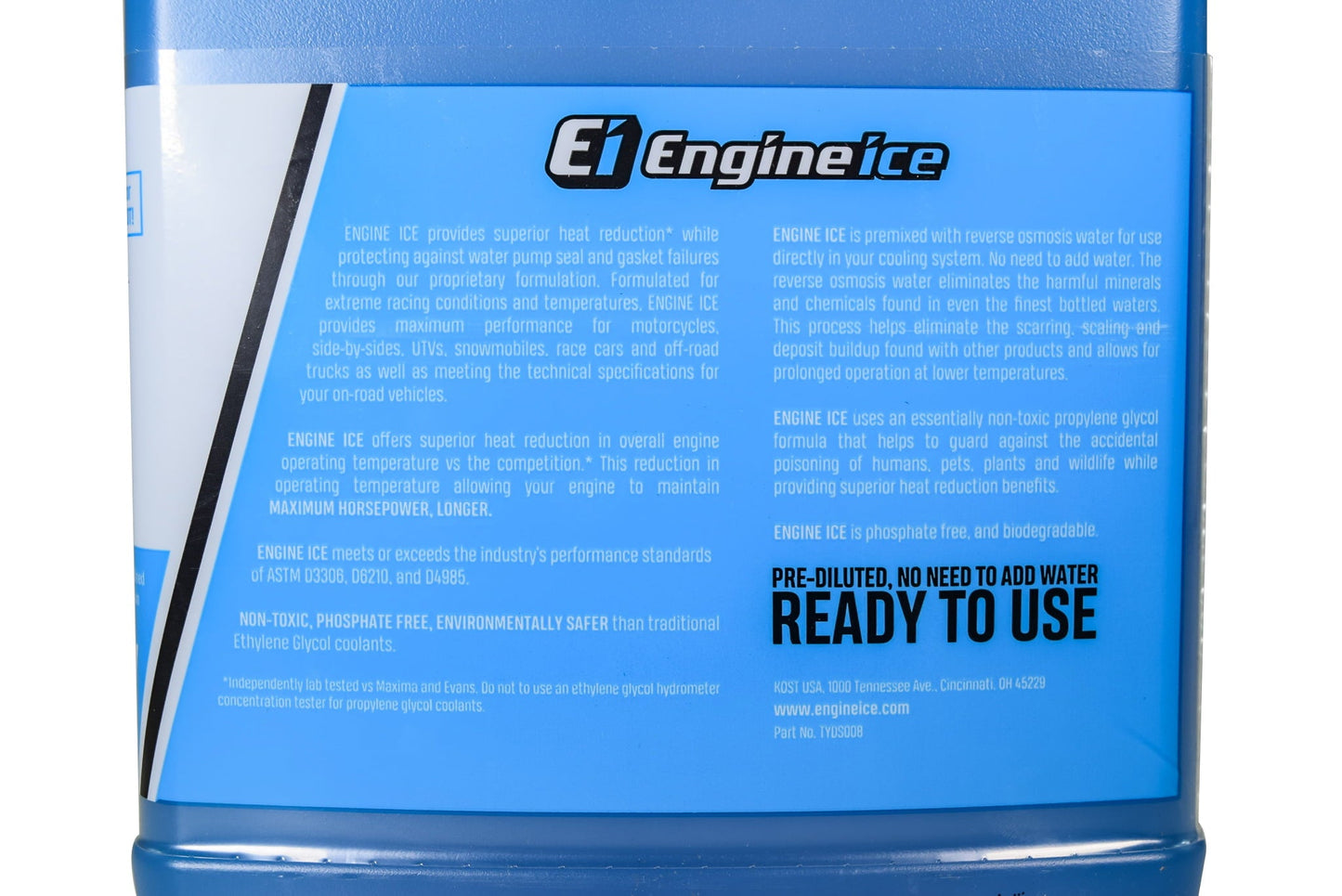 Classic Engine Ice 1/2 Gal Hi-Performance Non-Toxic TYDS008 Coolant 64oz - 3 Pack