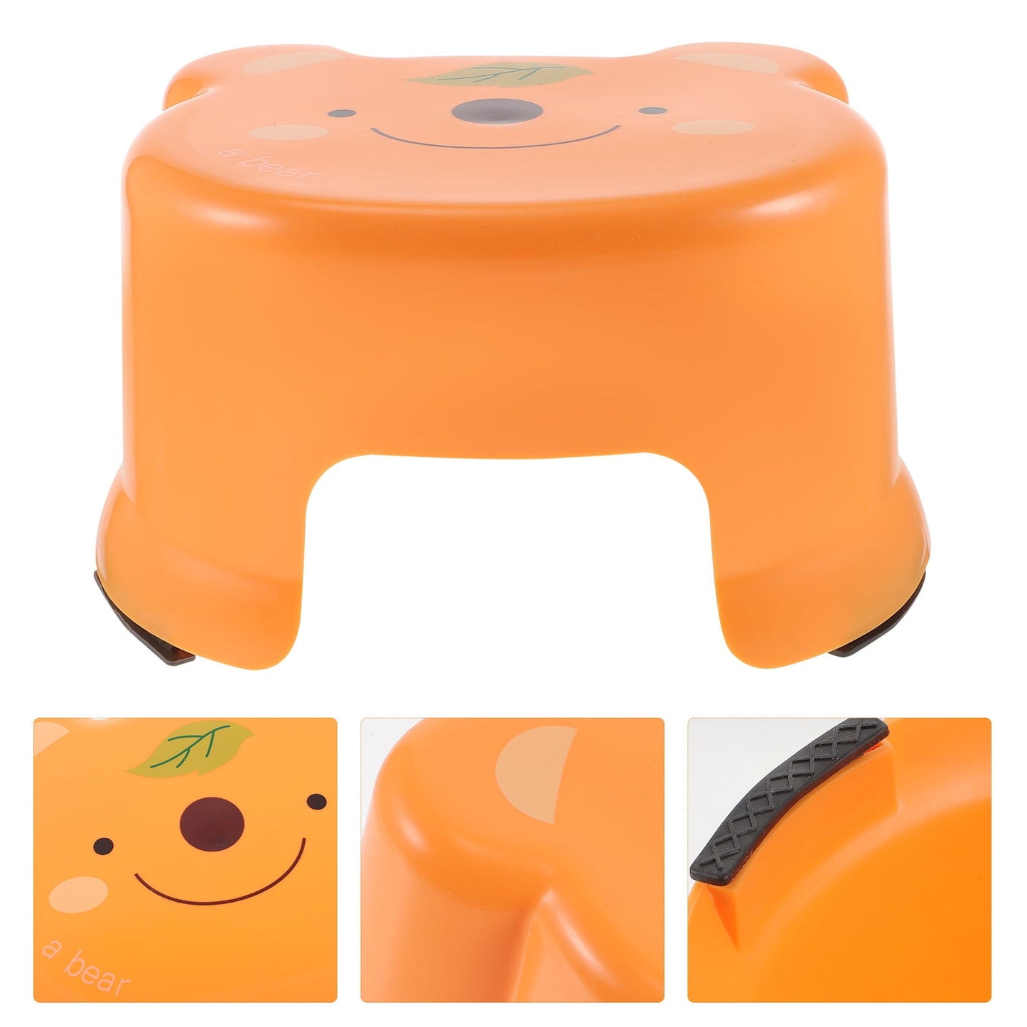 Classic Stool Step Toilet Foot Bathroom Toddler Kids Training Kitchen Stepping Cartoon Steps Helper Friction Safety Stools