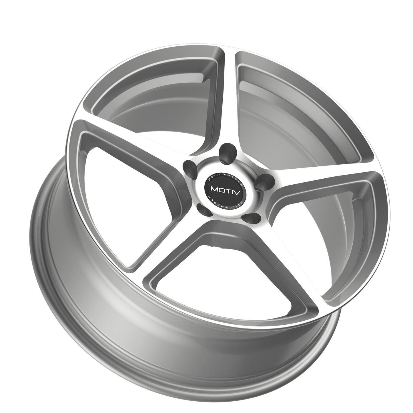 Versatile Motiv 16x7.5 5X4.50 433MS Blade Silver Wheel Rim