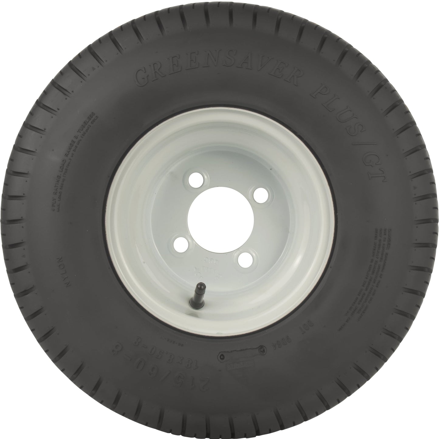 Classic Greenball Greensaver Plus GT 205/50-10 4-Ply Rated Golf Cart Tire (Tire Only No Wheel)