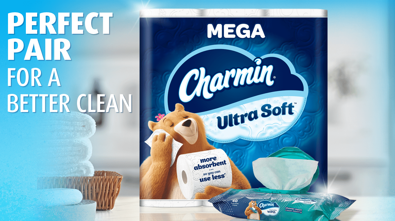 Versatile Charmin Ultra Soft Toilet Paper, 6 Mega Rolls