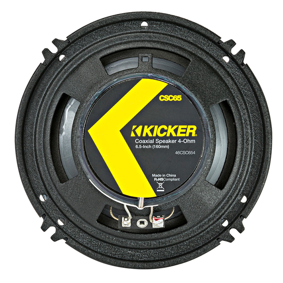 Versatile Kicker CSC65 CS 6.5 Inch 300 Watt 4 Ohm 2-Way Car Audio Speakers System, Pair