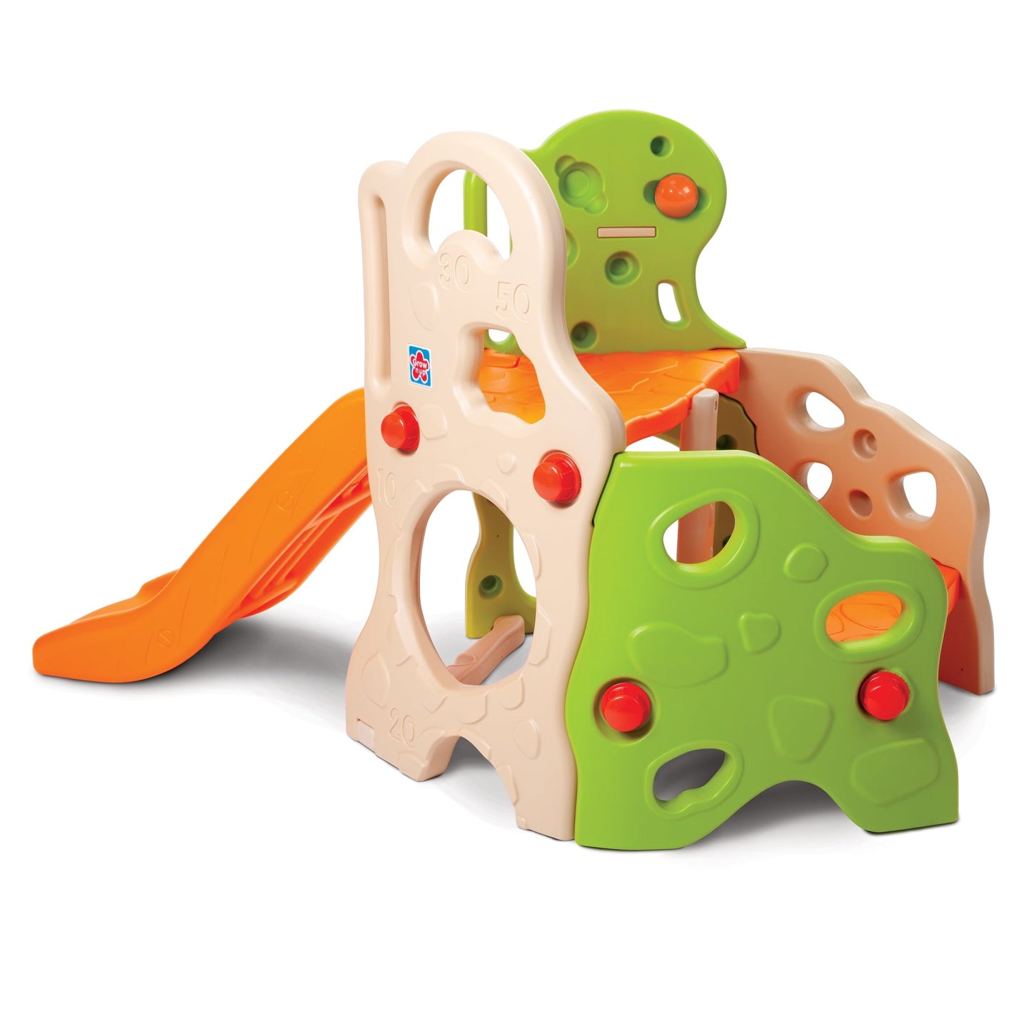 Versatile Grow'n up Lil Adventurers Climb & Play Slide for Toddlers Ages 1.5 Years to 4 Years Use Indoor or Outdoor