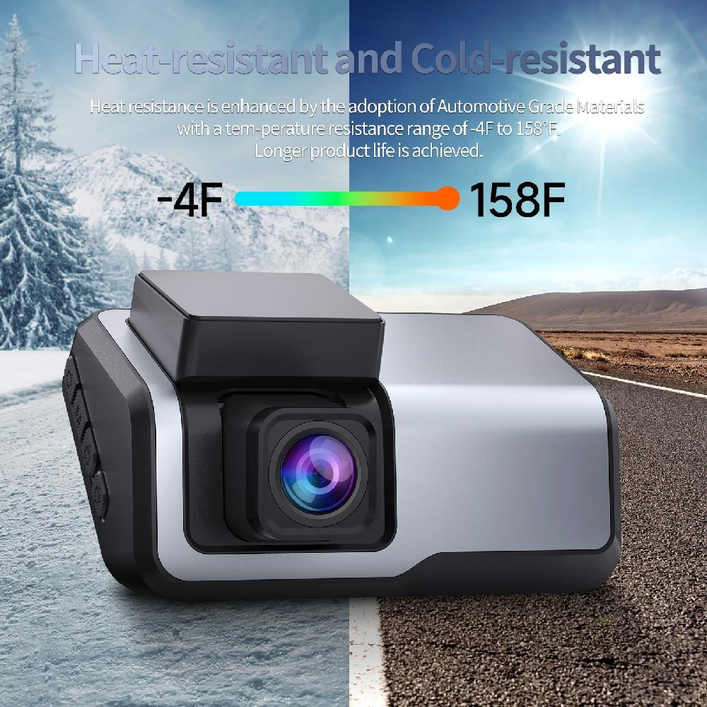 Classic Ecomoment Car Dash Cam Front, Dash Cam for Cars, 2.5K Full HD Dashcam Camera with Night Vision, Loop Recording, G-Sensor,Parking Mode, 160Â° Wide Angle FOV, WDR,Support 128GB Maxï¼Black