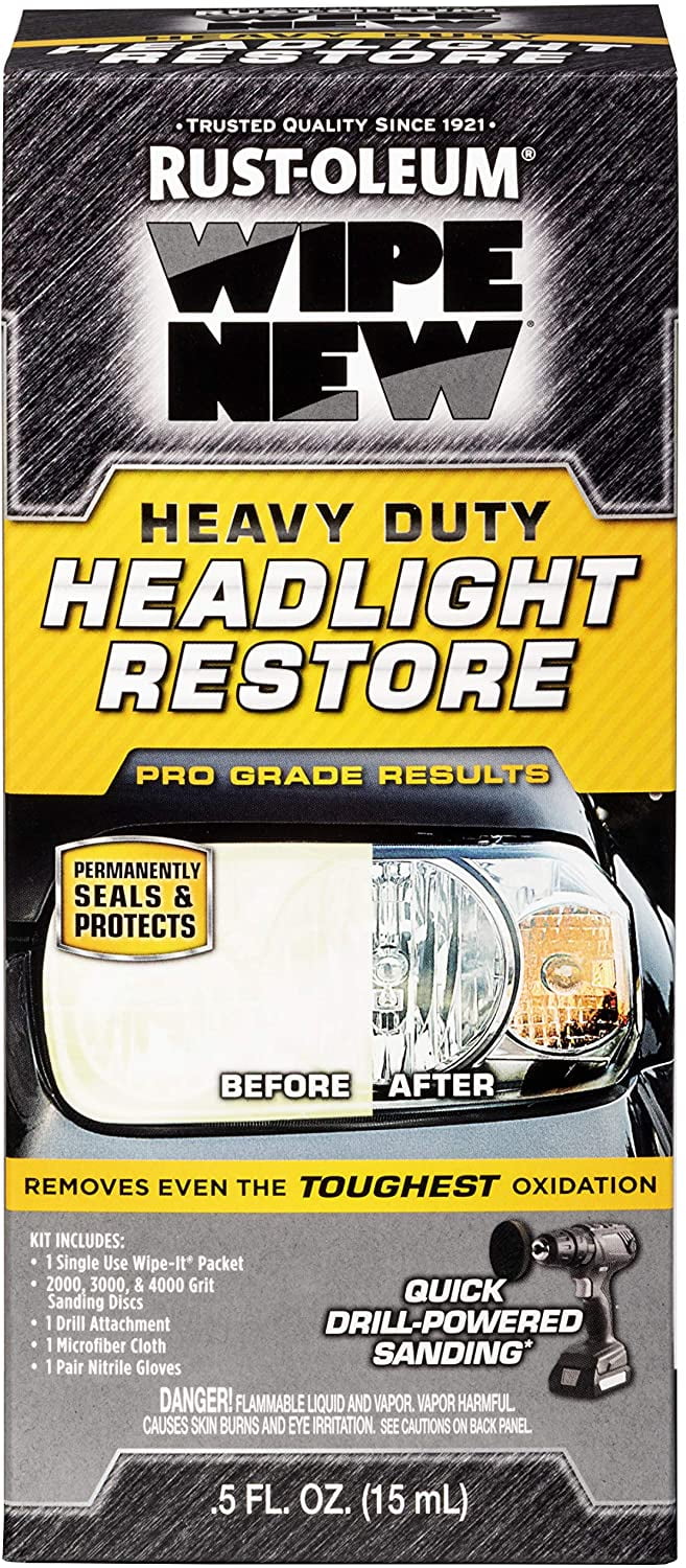 Versatile Wipe New Heavy Duty Headlight Restore