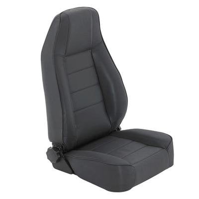 Versatile Smittybilt 45015 Factory Style Front Bucket Seat with Recliner - Denim Black Fits select: 2012-2014 JEEP WRANGLER, 2008 JEEP WRANGLER UNLIMITED