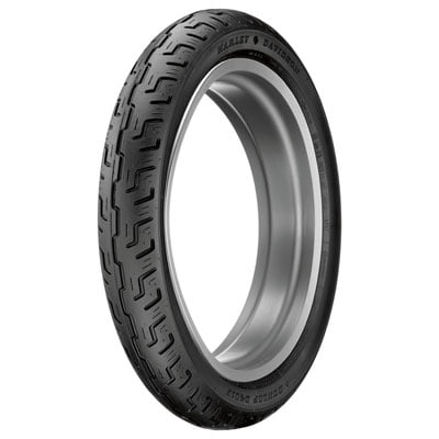 Versatile Dunlop Harley Davidson D401 Front Tire (130/90B-16)