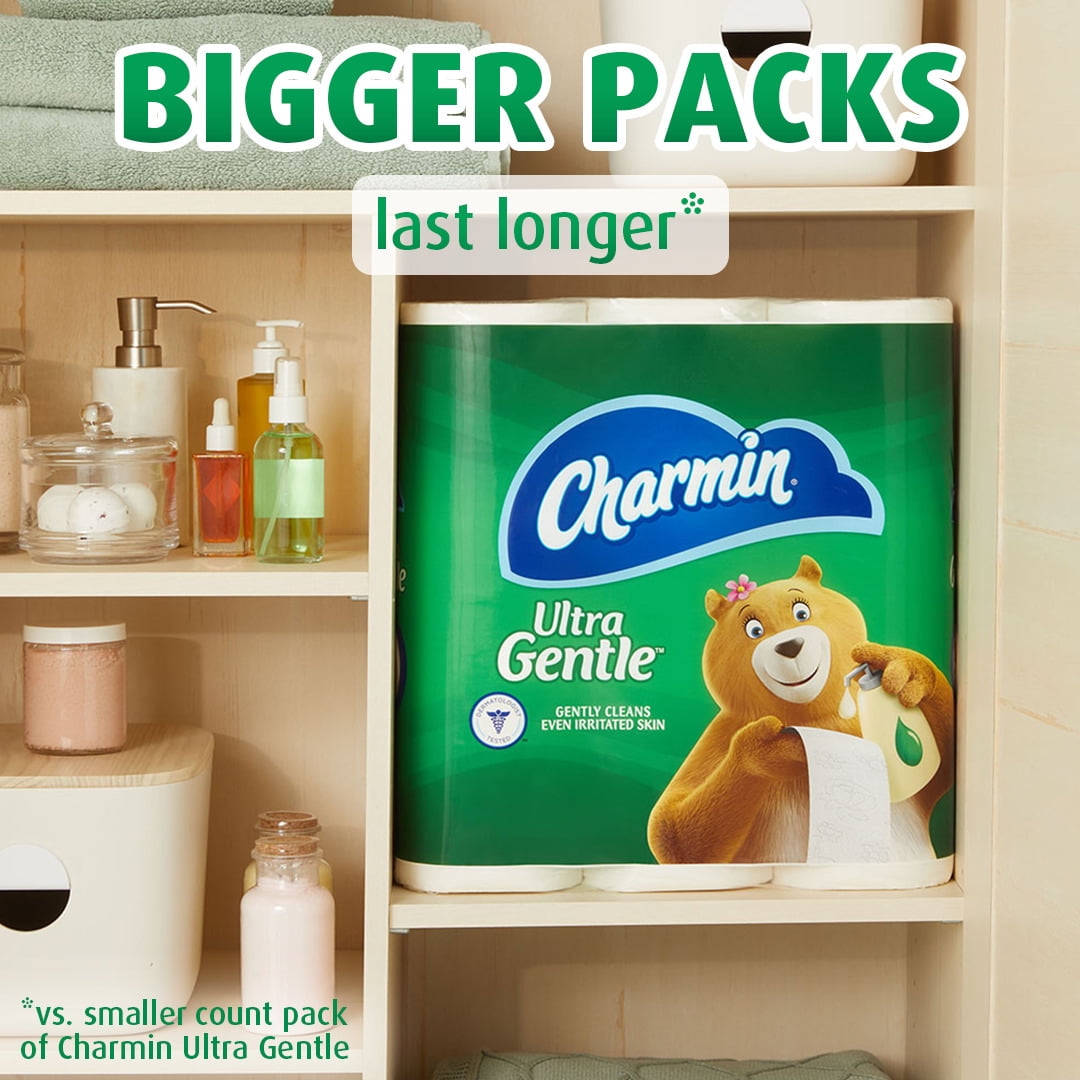 Versatile Charmin Ultra Gentle Toilet Paper, 18 Mega Rolls