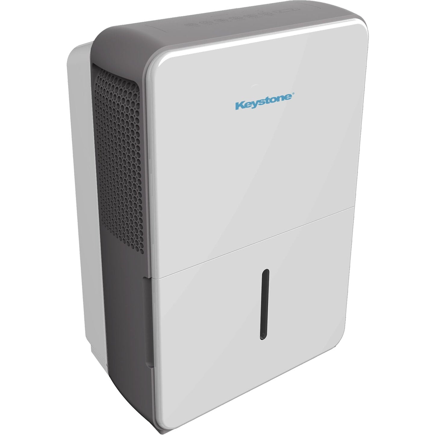 Classic Keystone 22 pt 1,500 sq ft Dehumidifier in White - Energy Efficient, Bucket Full Indicator