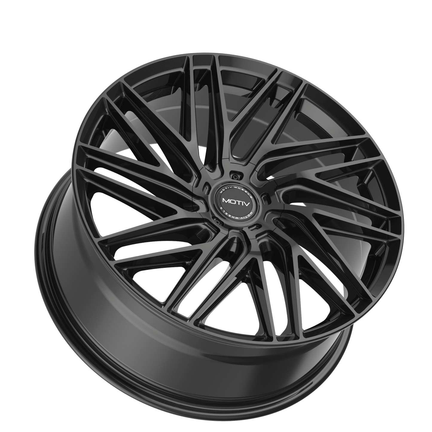 Classic Motiv 20x8.5 5X108 429B Align Black Wheel Rim