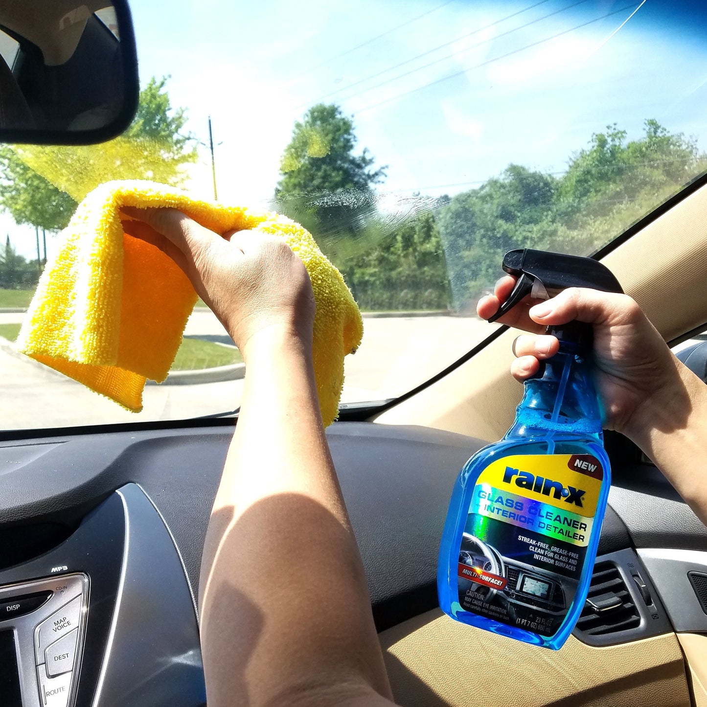 Classic NEW! Rain-X Glass Cleaner With Interior Detailer 23oz - 620138