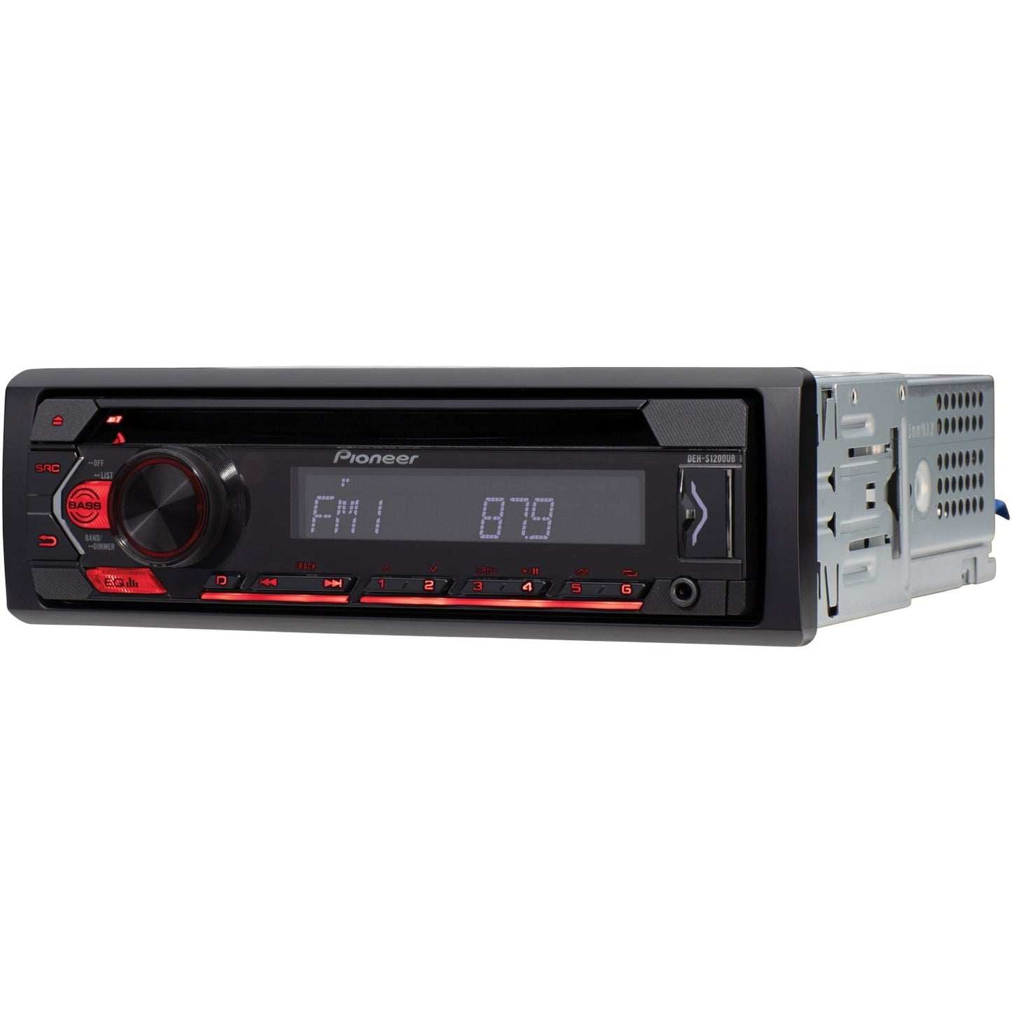 Classic Pioneer DEH-S1200UB Single-DIN In-Dash CD Player with USB Port