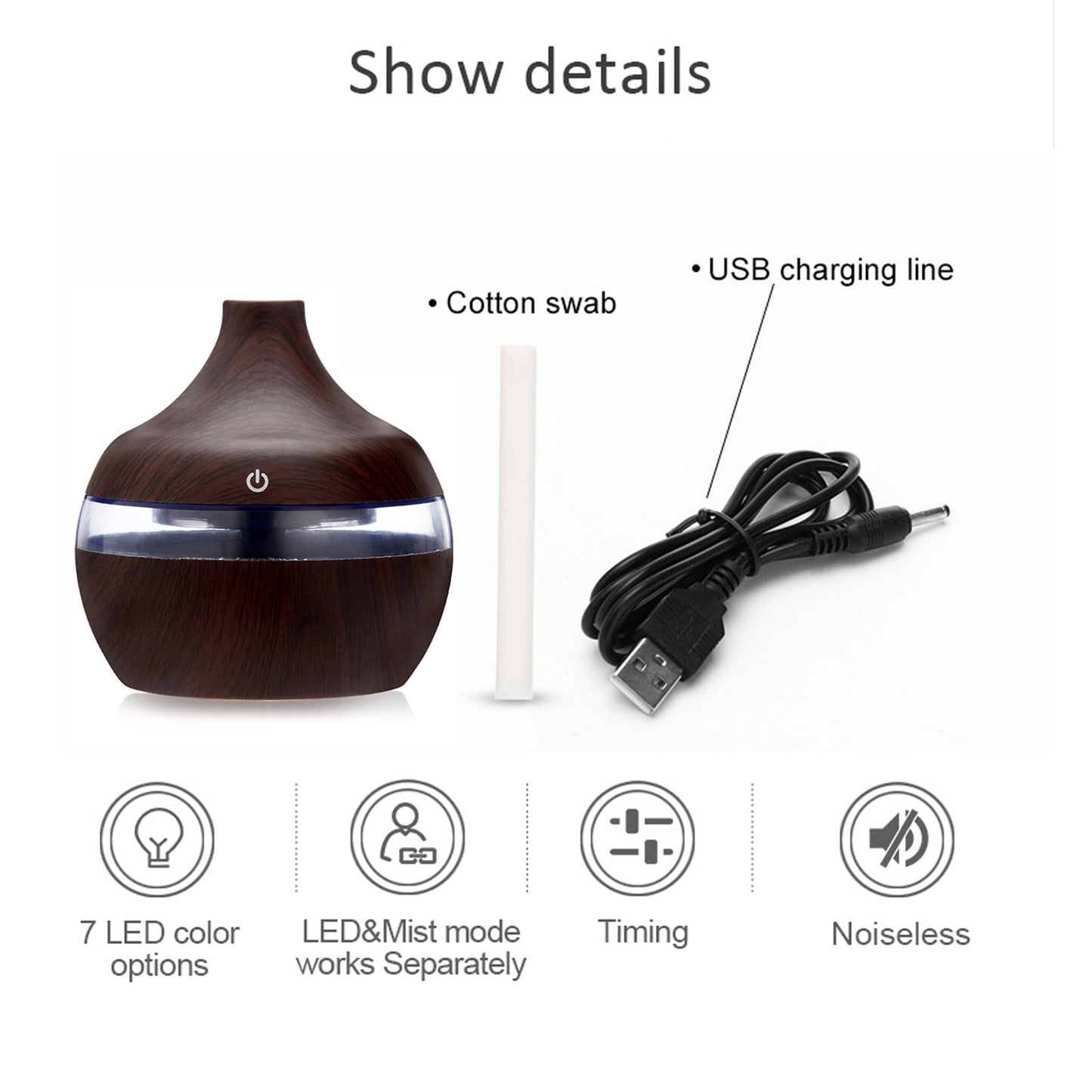 Versatile Clearance OAVQHLG3B Aroma Diffuser for Essential Oil Large Room Diffusers Set Ultrasonic 550ml Aromatherapy Diffuser with Essential Oil, Bedroom Vaporizer Cool Mist Humidifier for Home Office