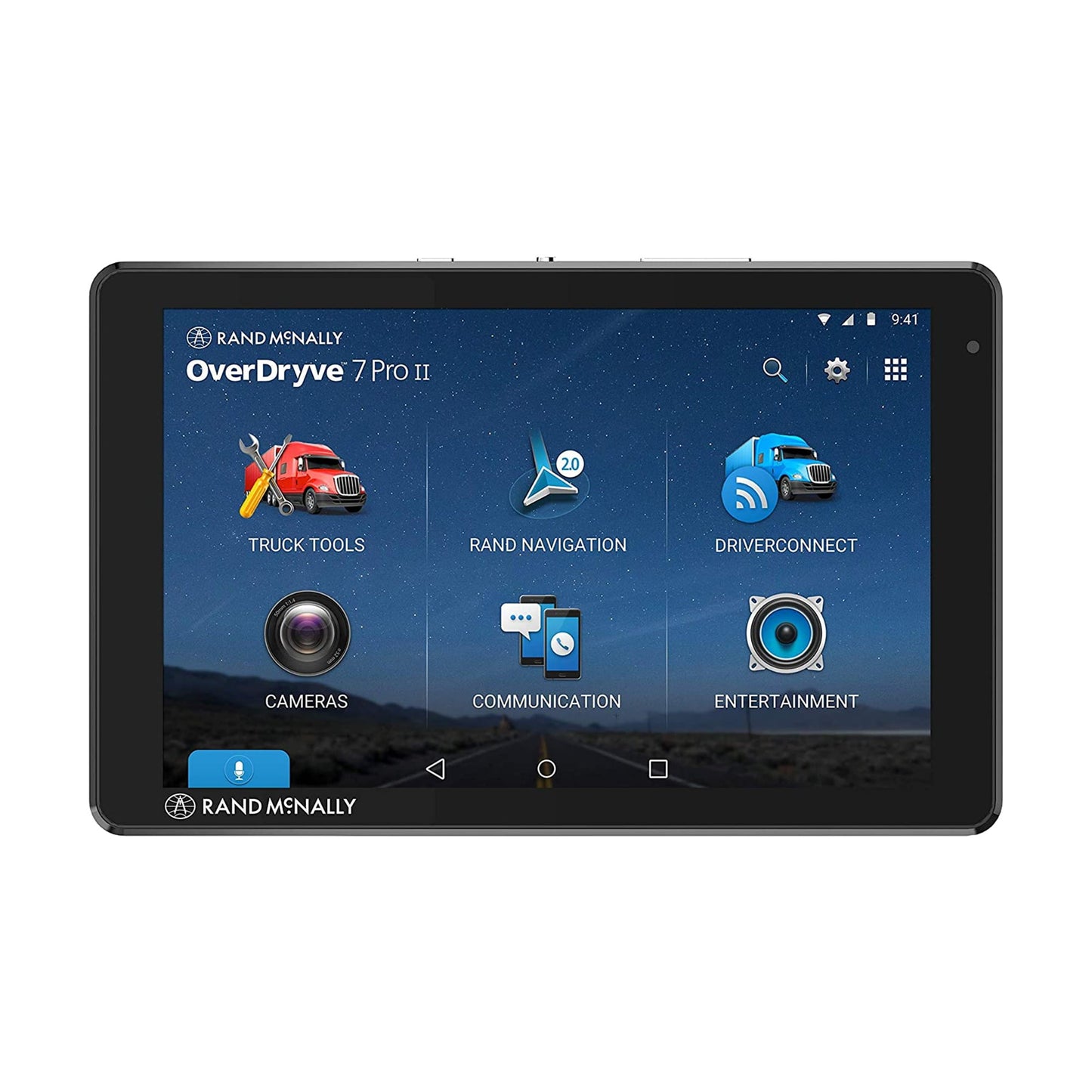 Classic Rand McNally 8PROII OverDryve 8 Inch Wi-Fi Enabled Truck Navigator