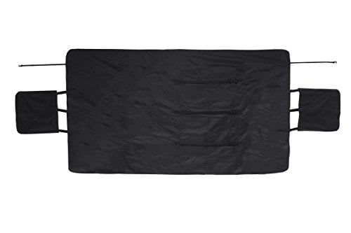 Classic SubZero ArcticGuard Heavy Duty Adjustable Windshield Cover for Car, Truck, SUV & More, Black, 1PK, 17529