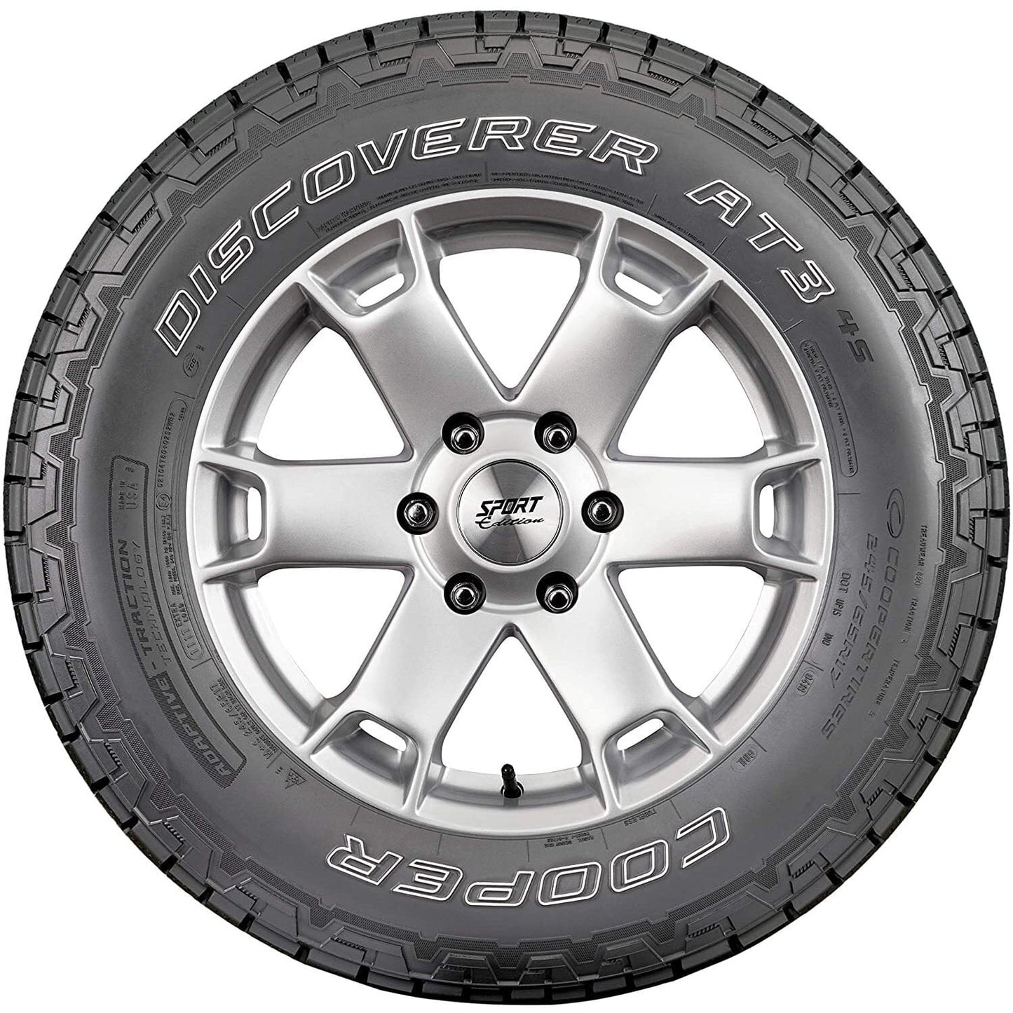 Classic Cooper Discoverer A/T3 4S All Terrain 275/65R18 116T Light Truck Tire