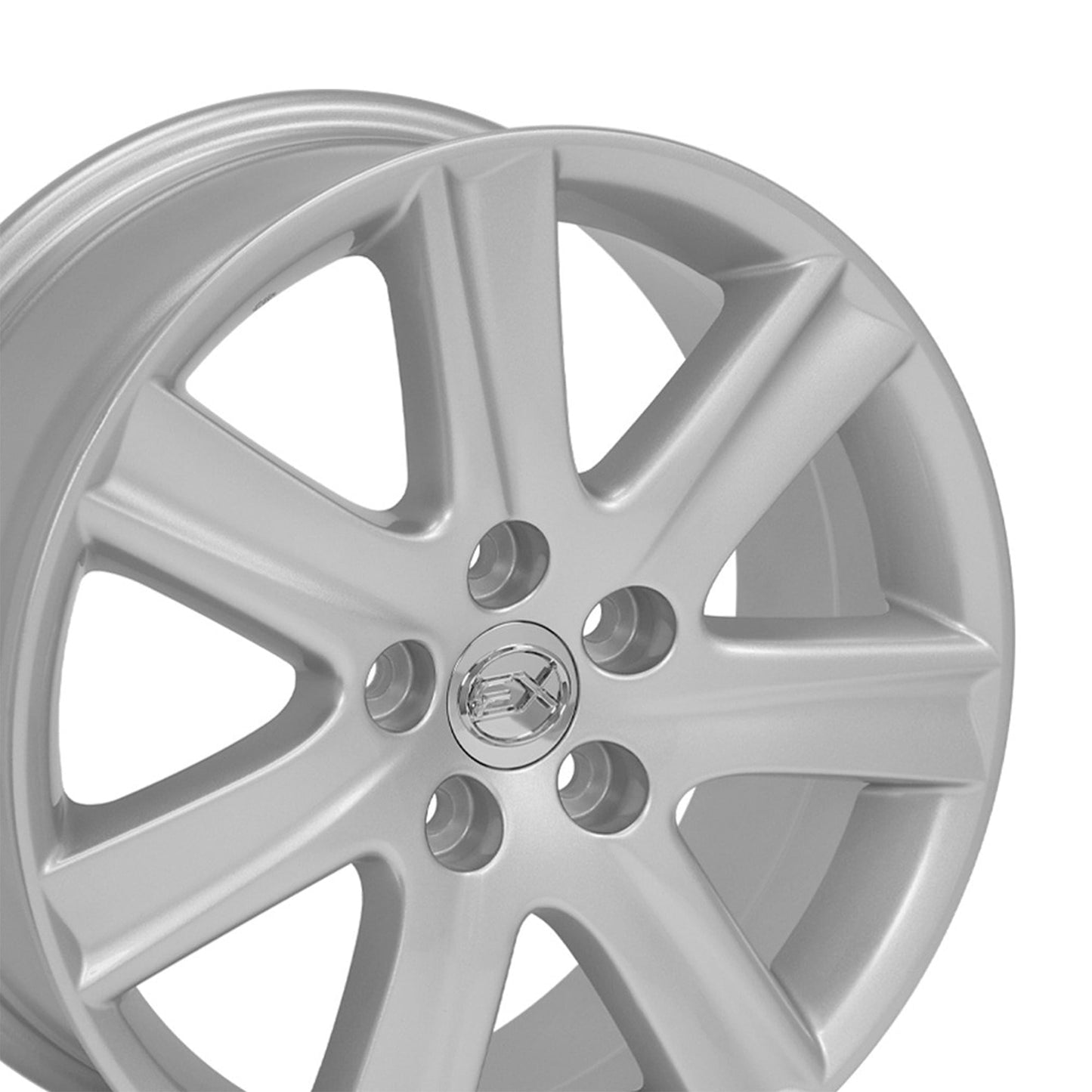 Versatile OE Wheels LX12 17x7in Silver Wheel Rim for Lexus ES, GS, RX, & SC Series