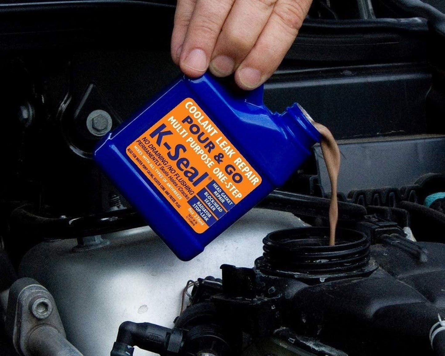 Classic K-Seal Coolant Leak Repair, Shake, Pour and Go