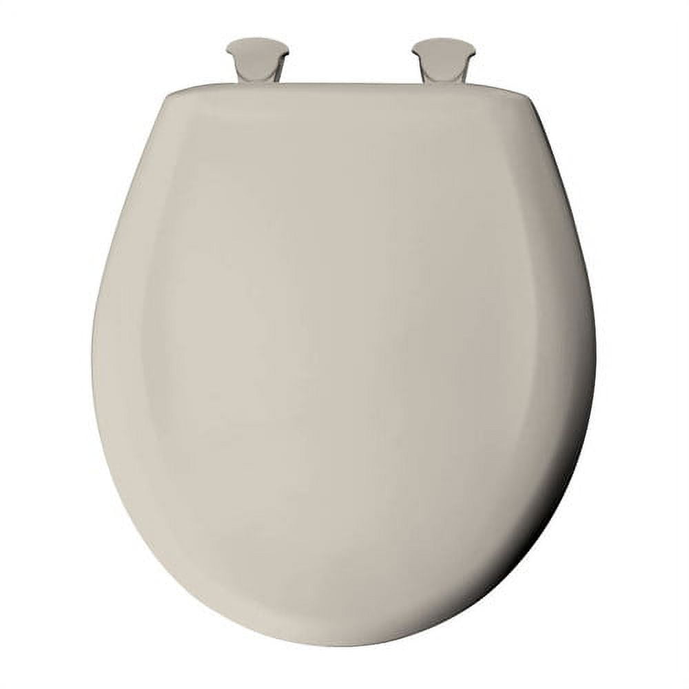 Classic Bemis 200SLOWT Lift-Off Plastic Round Slow-Close Toilet Seat, Available in Vario Colors