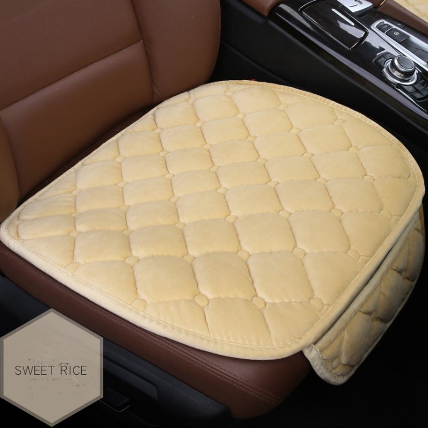 Versatile Sunisery Universal Car Seat Cover Breathable PU Leather Pad Mat for Car Chair Cushion