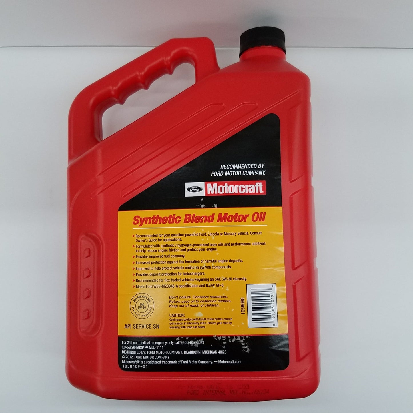 Versatile Motorcraft Synthetic Blend Motor Oil 5w30