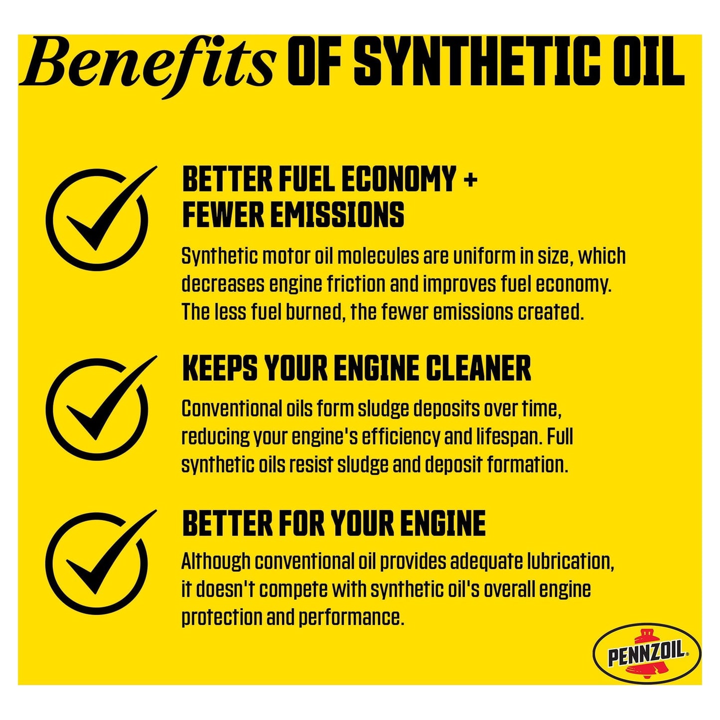 Versatile Pennzoil Platinum Full Synthetic 0W-20 Motor Oil, 5-Quart