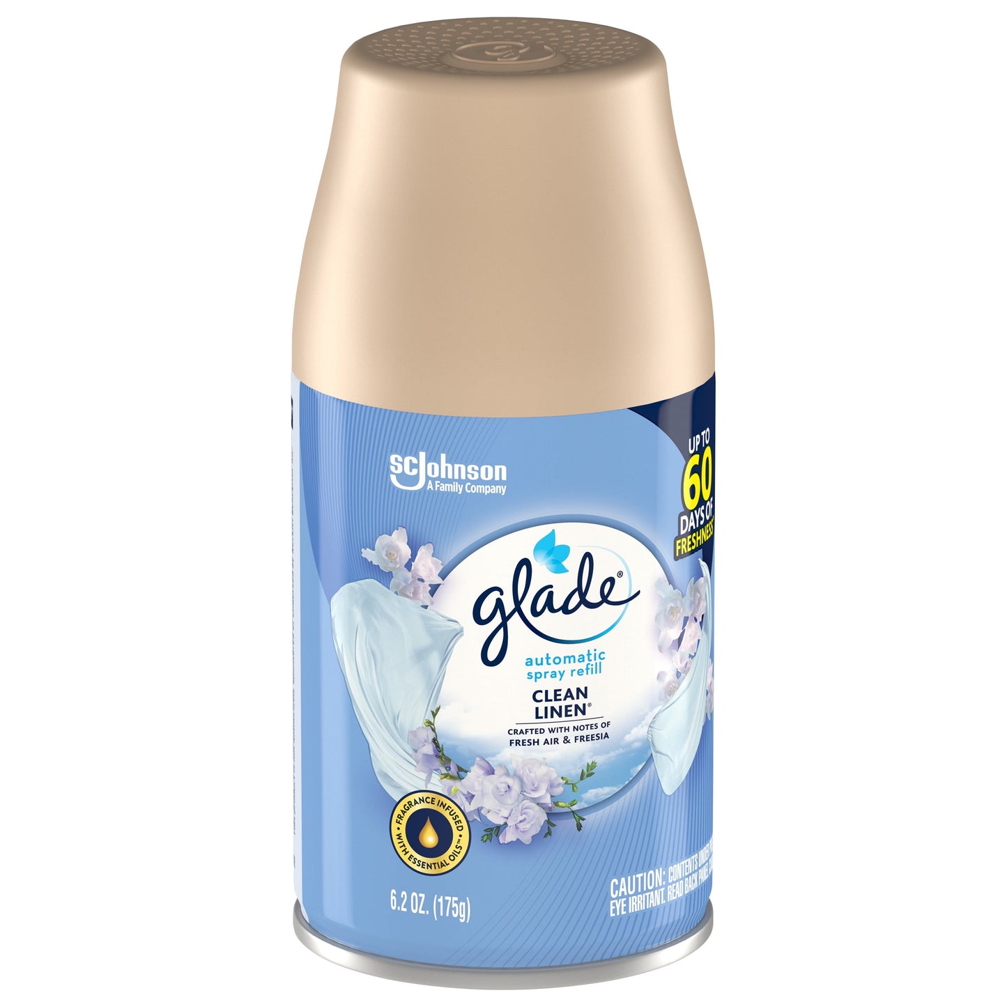 Versatile Glade Automatic Spray Refill, Air Freshener, Clean Linenâ¢, 6.2 oz