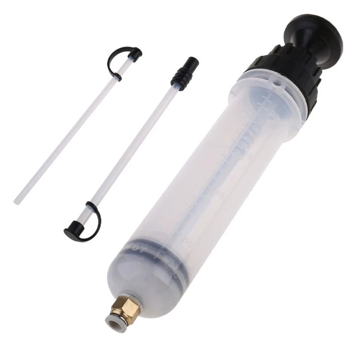 Classic Toorise Car Oil Fluid Extractor 200CC Oil Suction Syringe Auto Air Pump Filling Syringe Bottle Transfer Liquid Extractor Manual Filling Pump for Automobile Fuel Oil Brake Fluid Coolant