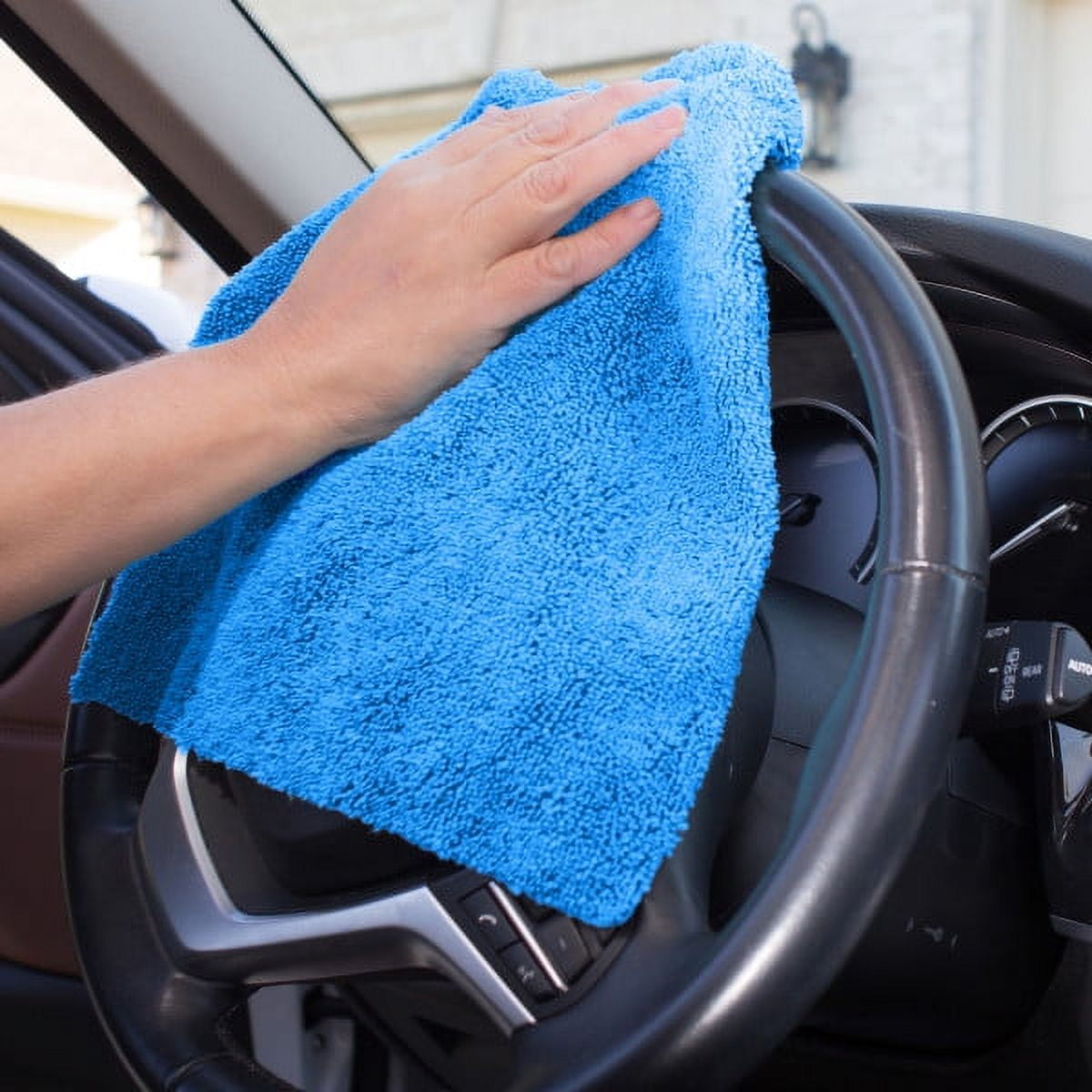 Classic Auto Drive Microfiber Multi-Purpose Microfiber Towel, Cleaning Towel 30 Pack, Assorted Colors