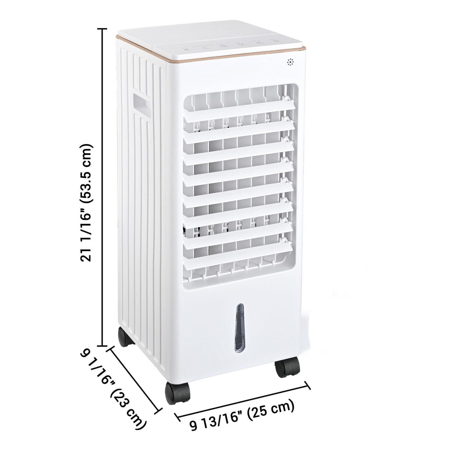 Versatile Vebreda Air Cooler Portable Evaporative Air Cooler Fan with Remote Control Casters Suitable for Home Office