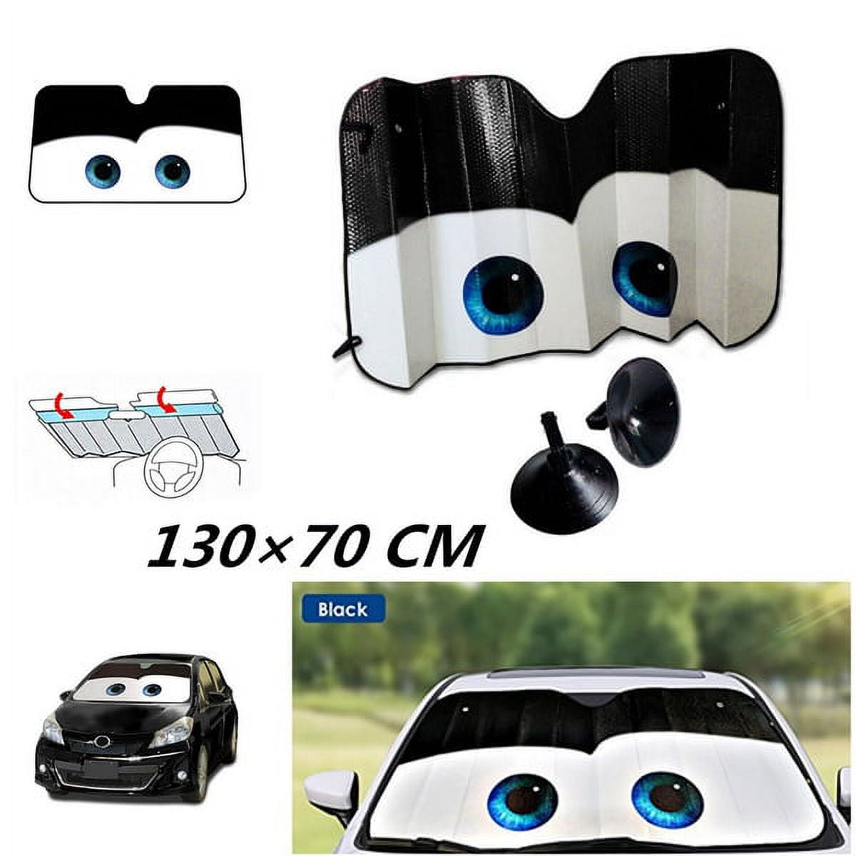 Versatile Eyes Heated Windshield Sunshade Car Window Windscreen Cover Sun Shade Auto Sun Visor Car-covers UV Protection