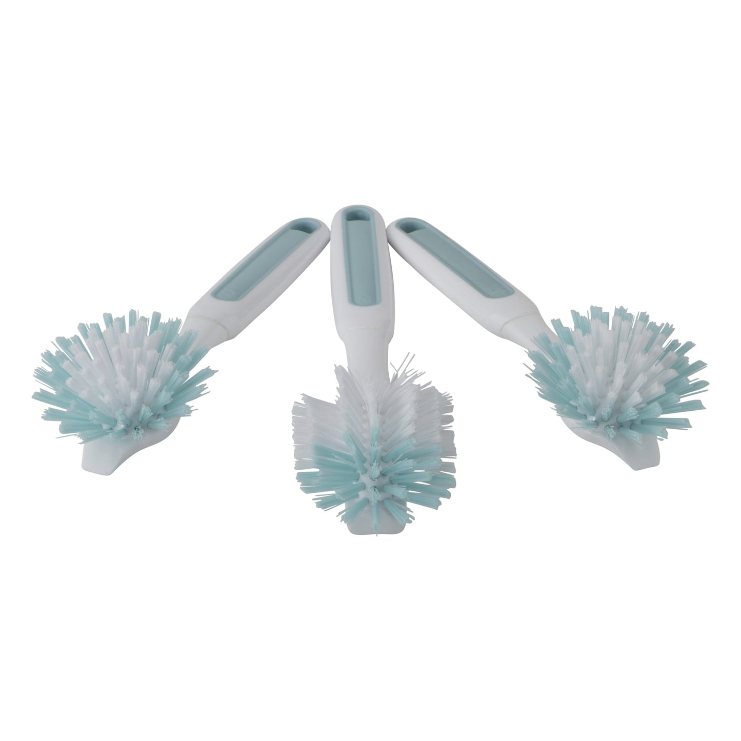 Classic GoodCook PROfreshionals 3-Piece BPA-Free Kitchen Dish Brush Set, Teal