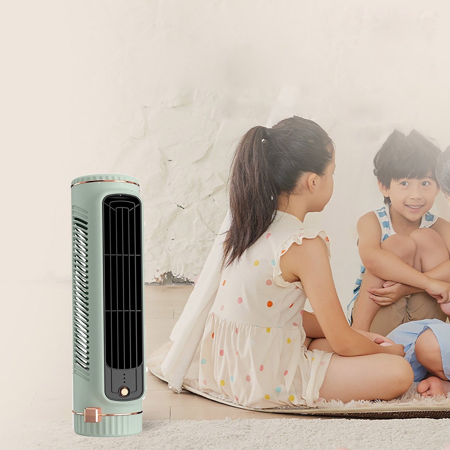 Versatile XMMSWDLA Personal Portable Air Conditioner, Mini Air Cooler Conditioner,USB Rechargeable Air Conditioner,3 Speed Quiet Fan for Bedroom,Room,Office,Car,Travel & Indoor & Outdoor