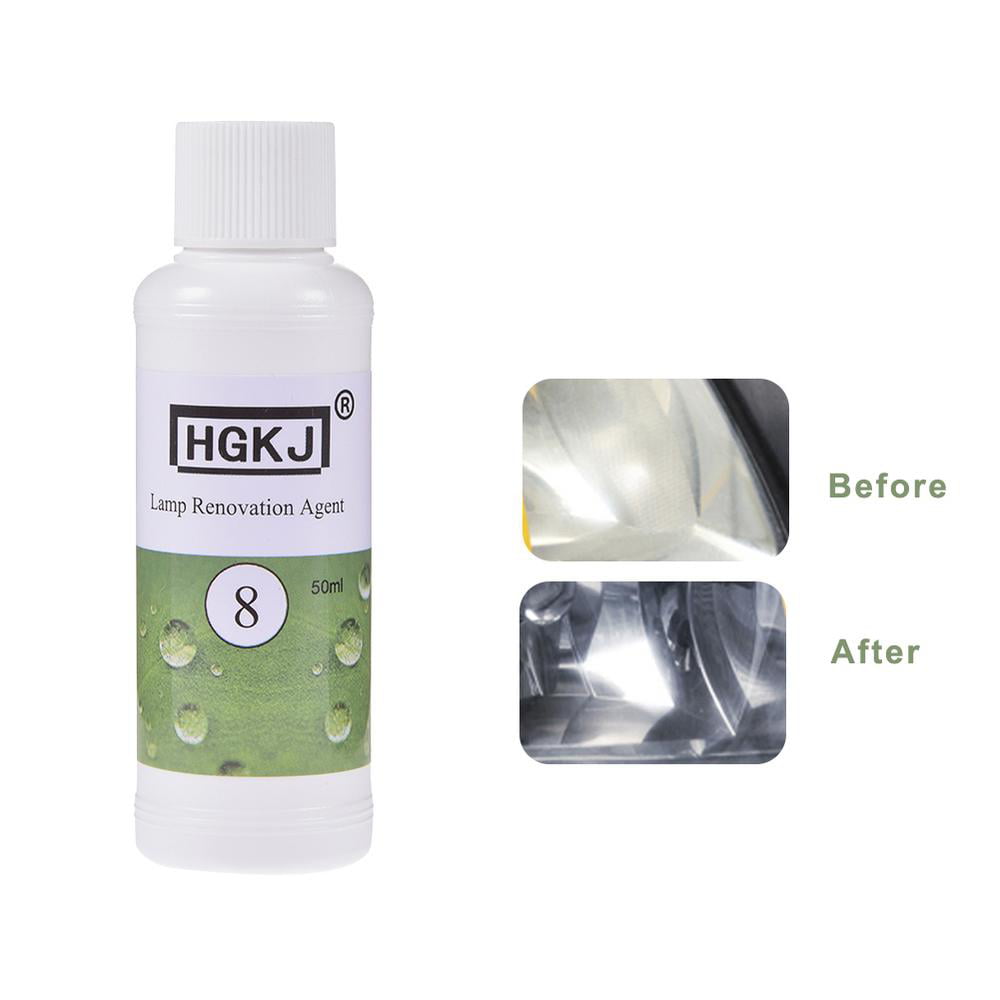 Versatile Tohuu Car Headlight Repair Fluid Scratch Remove Car Headlight Renewal Polish Fluid Effectively Polish Cleaner for Polishing Restoring Headlamp proficient