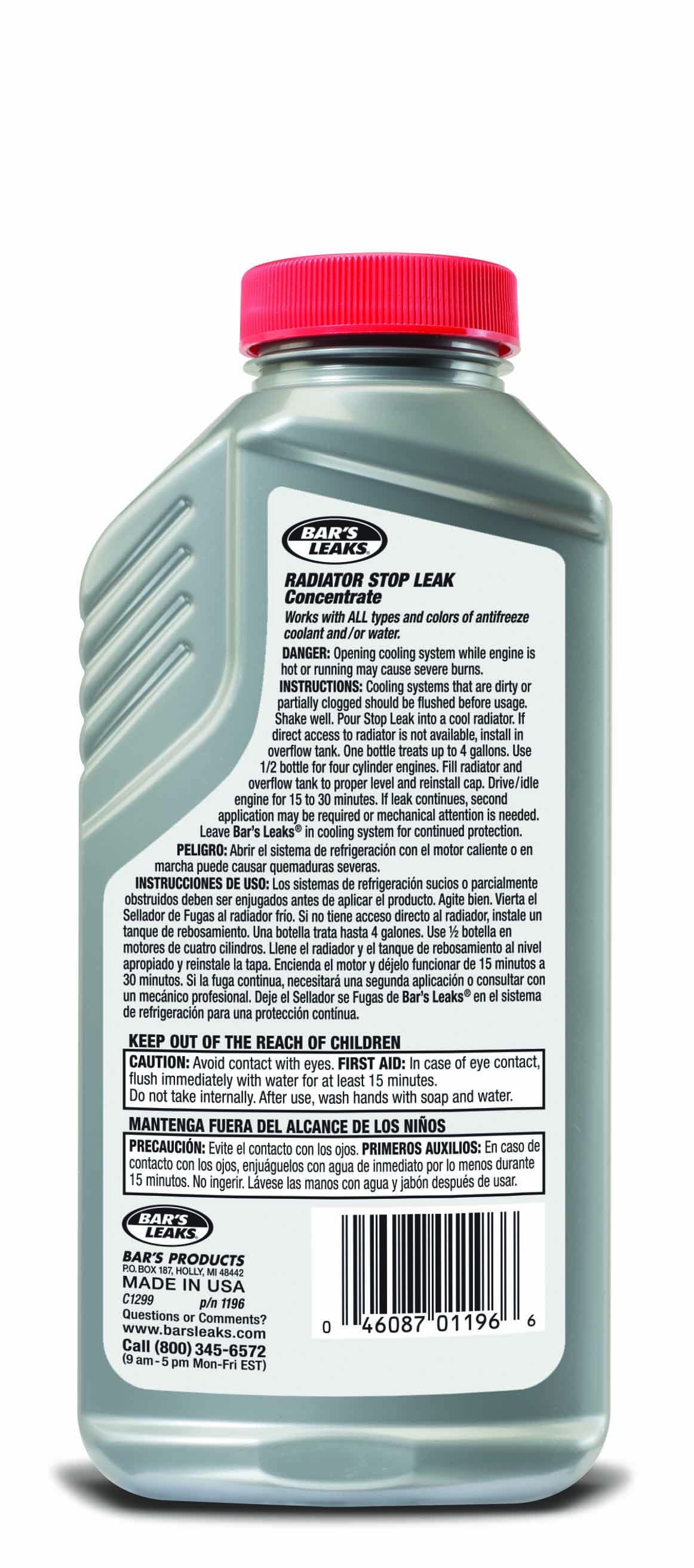 Classic Bar's Leaks Radiator Stop Leak Concentrate, 11 oz