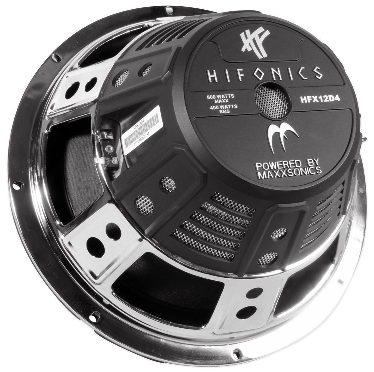 Classic Pair of Hifonics HFX12D4 HF Series 12" 800 Watt DVC 4 Ohm Car Subwoofers Bundle