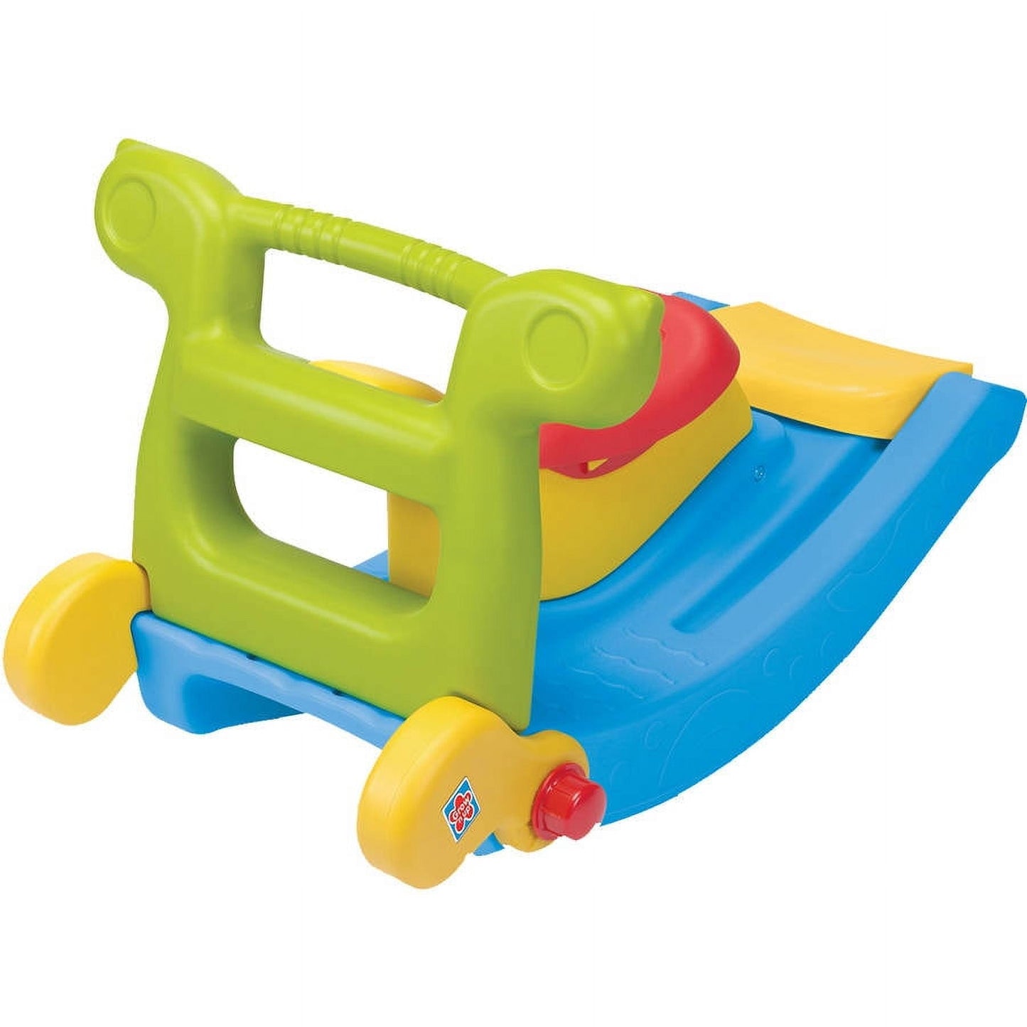 Classic Grow 'N Up Plastic Toddler Slide and Rocker Combo