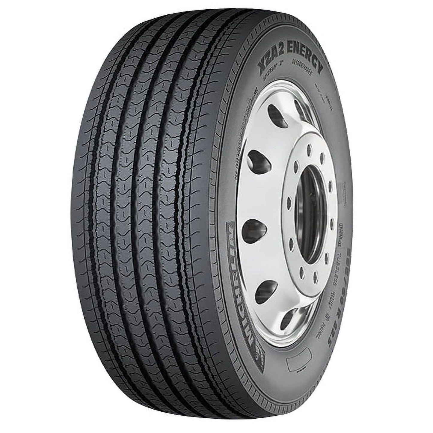 Classic Michelin XTA2 / Line Haul Trailer Tire, 245/70R17.5 TL 18 143/141J