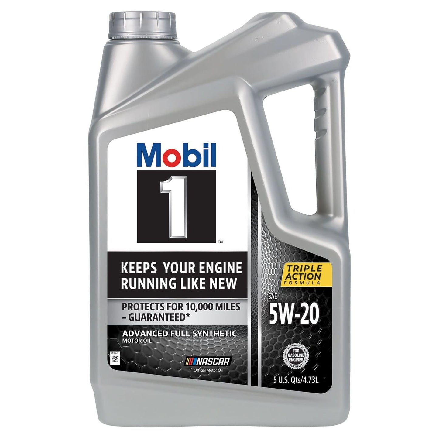 Versatile Mobil 1 Advanced Full Synthetic Motor Oil 5W-20, 5 qt  (3 Pack)