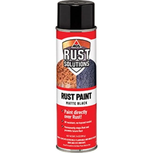 Classic AGS Rust Solutions Matte Black Rust Paint - 14 oz Aerosol