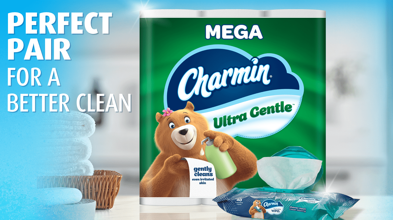 Versatile Charmin Ultra Gentle Toilet Paper, 18 Mega Rolls