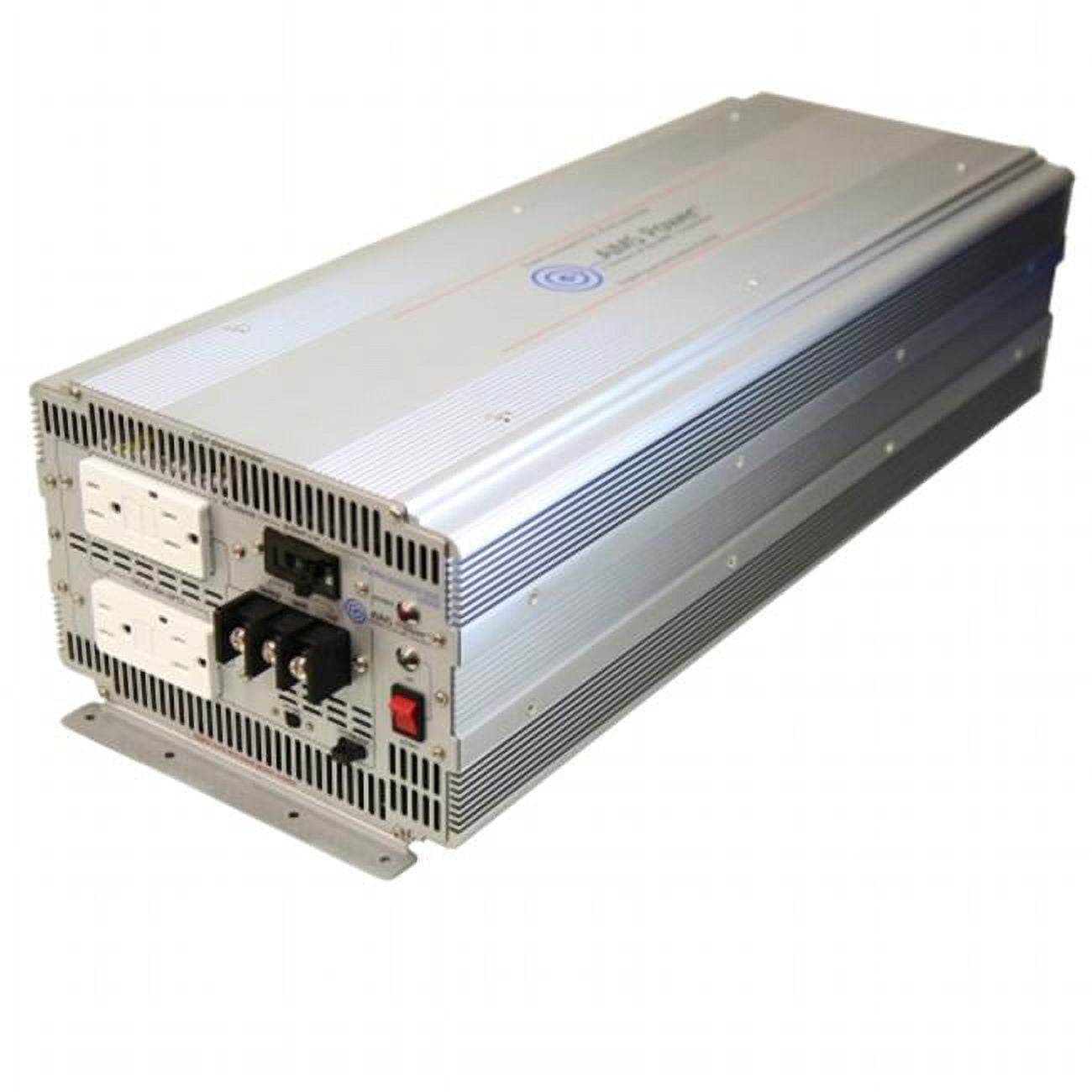 Versatile AIMS Power PWRIG500048120S 5000 Watt 48 Volt Pure Sine Power Inverter with GFCI outlets