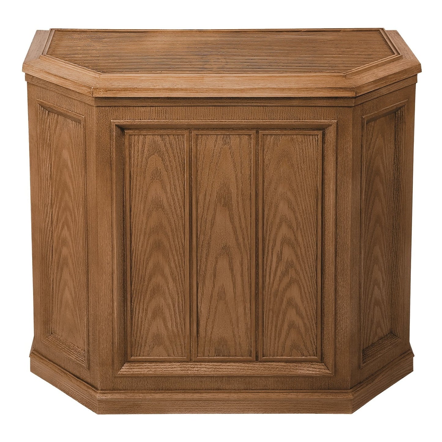 Classic AIRCARE 696 400HB Whole House Credenza Evaporative Humidifier for 3600 sq. ft, Light Oak