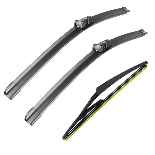 Classic ANRDDO 3 Wipers Factory 26"+23"+12" for Mercedes-Benz ML250 ML350 GLE63 AMG GLE400 GL450 GLS450 GLS63 AMG Original Equipment Replacement Front and Rear Windshield Wiper Blade (Set of 3)