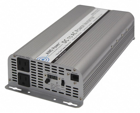 Versatile Aims Power Power Inverter,2500W,24VDC to 120VAC  PWRINV250024W