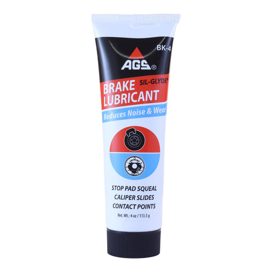 Versatile American Grease Stick (AGS) Sil-Glyde Silicone Brake Caliper Lubricant - Lubricates caliper slides - Stops pad squeal, 4 oz tube, sold by each