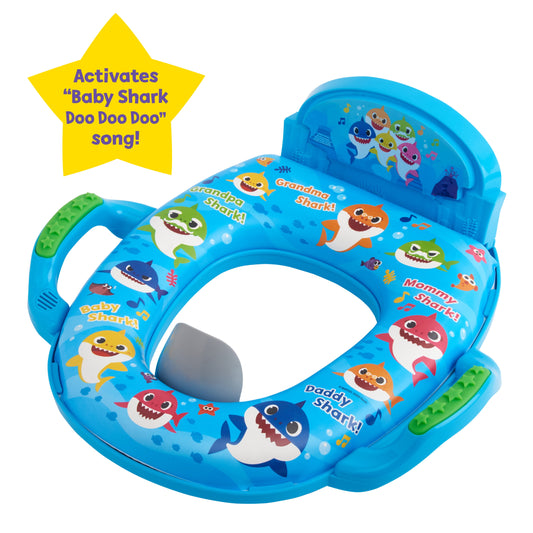 Versatile Baby Shark "Fintastic" Deluxe Potty Seat with Sound